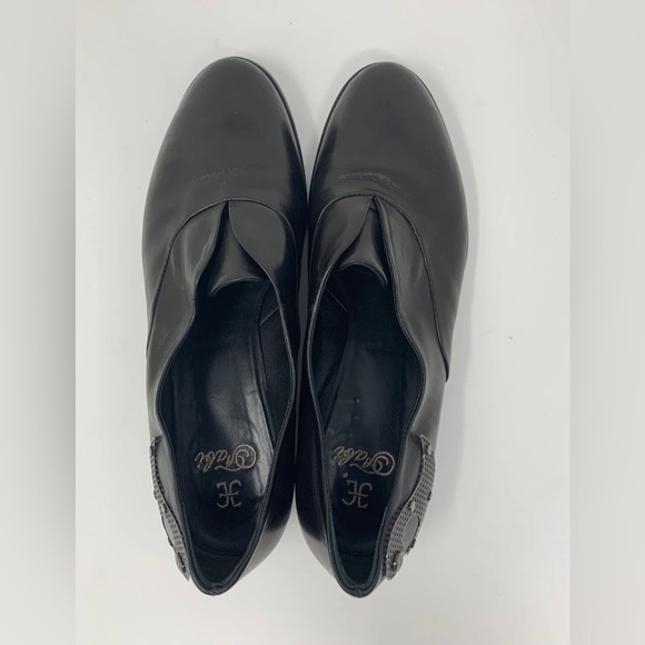 Fabi Women’s Leather Flat Shoes Size 38.5 - Picture 5 of 11